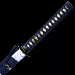 Practice Katana Sword | Handmade Aluminum White Blade Blunt Unsharpened ...