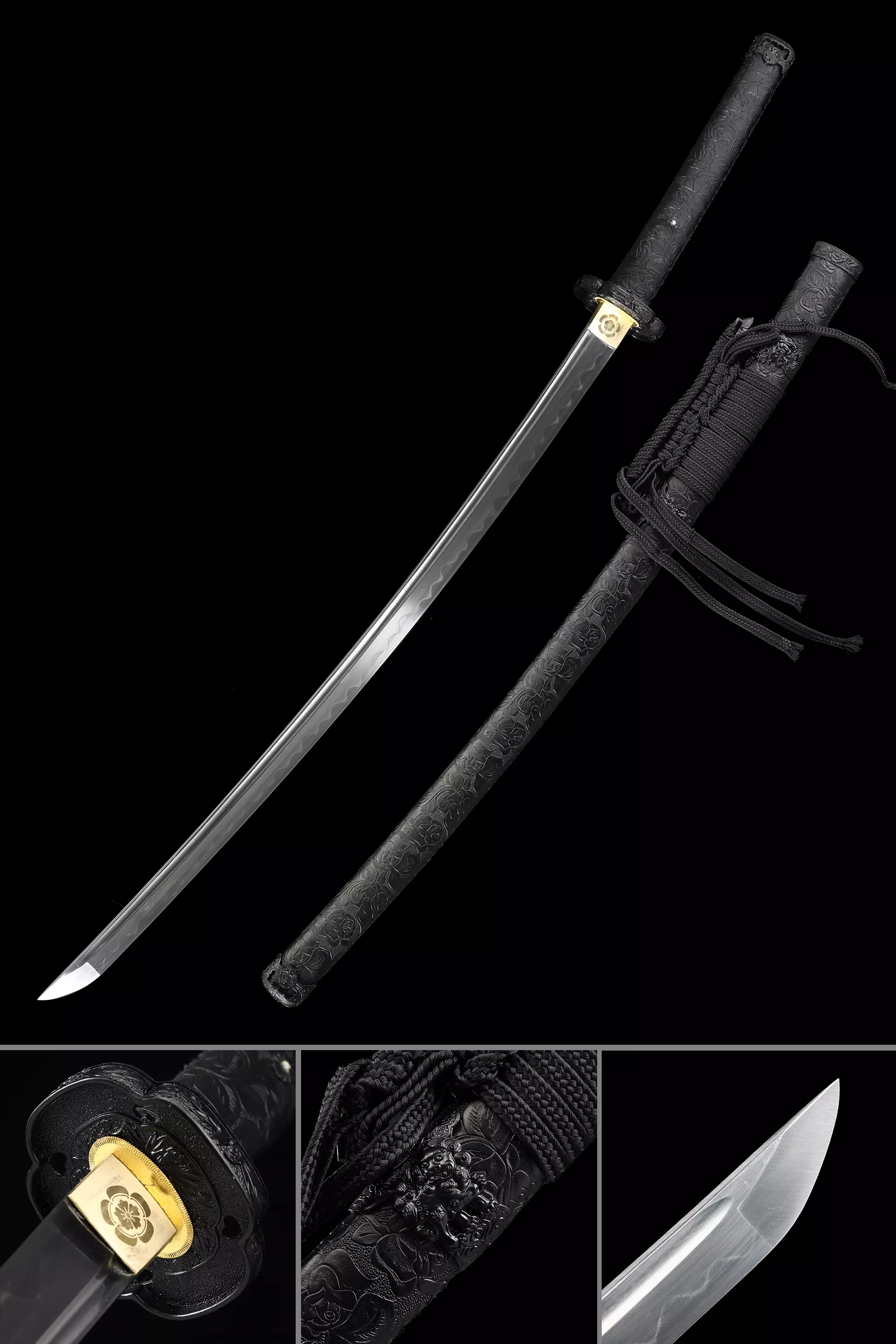 Tachi Sword | Handmade Japanese Tachi Odachi Sword High Manganese Steel ...