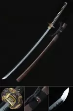 Handmade Japanese Katana Sword T10 Carbon Steel Full Tang