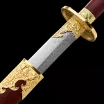 Folded Melaleuca Steel Blade Qing Dynasty Swords