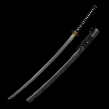 Handmade Full Tang Japanese Katana Sword With Folded Melaleuca Steel Blade
