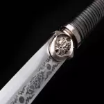 Mango De Cuero Negro Katana