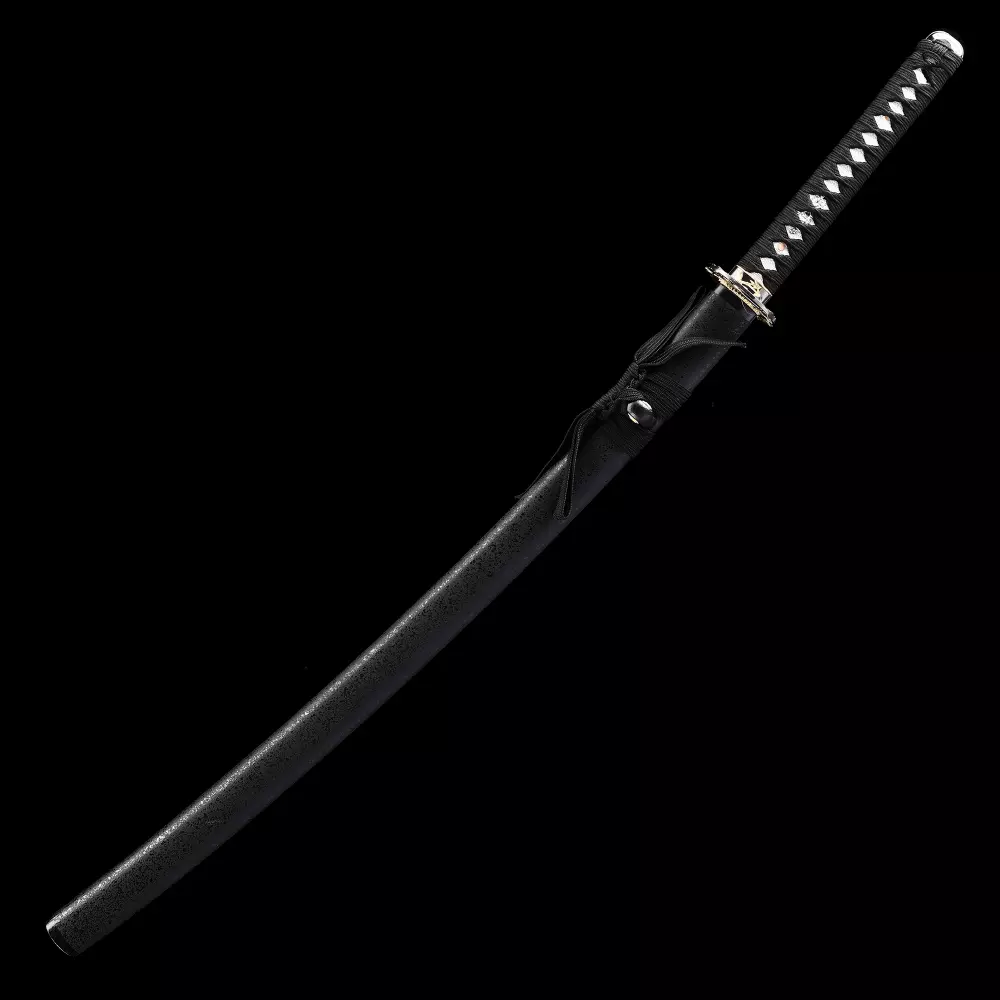 Katana Sword | 1045 Carbon Steel Katana Sword with Gold Bamboo