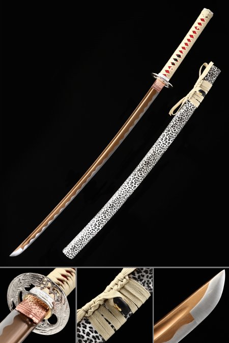 Handmade Japanese Katana Sword 1060 Carbon Steel