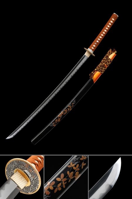 High-performance Handcrafted Full-tang Katana Sword With Real Hamon Blade