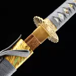 Pu White Samegawa Wooden Katana Swords