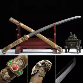 Trafalgar Laws Sword Kikoku Battle-Ready Katana (SHARP) – Mini Katana