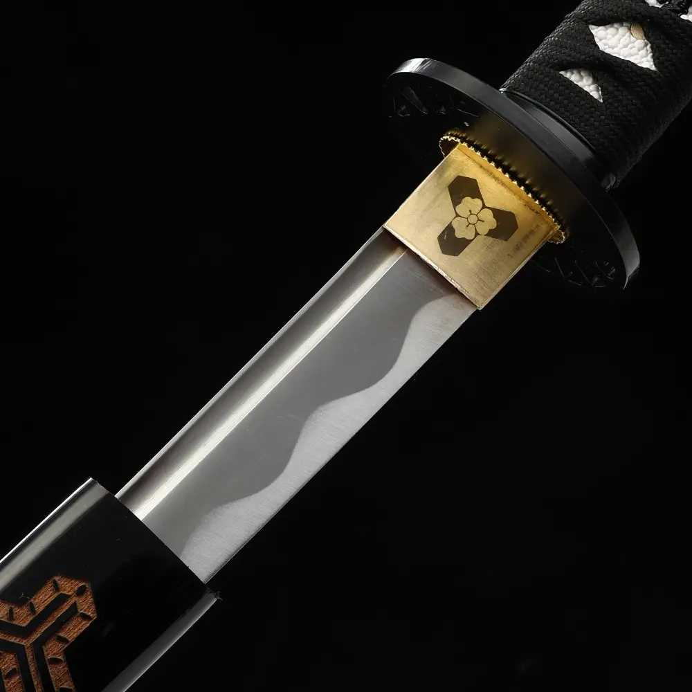 Japanese Sword | 1060 Carbon Steel Full Tang Katana with Black