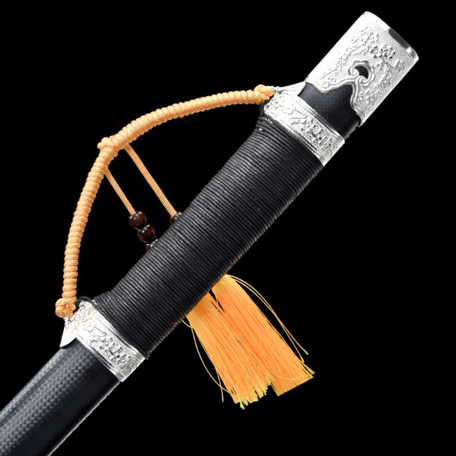 Chinese Dao | Handmade Chinese Dao Sword Spring Steel With Black