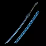 Black Lather Handle Katana