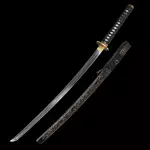 Black Cord Handle Katana