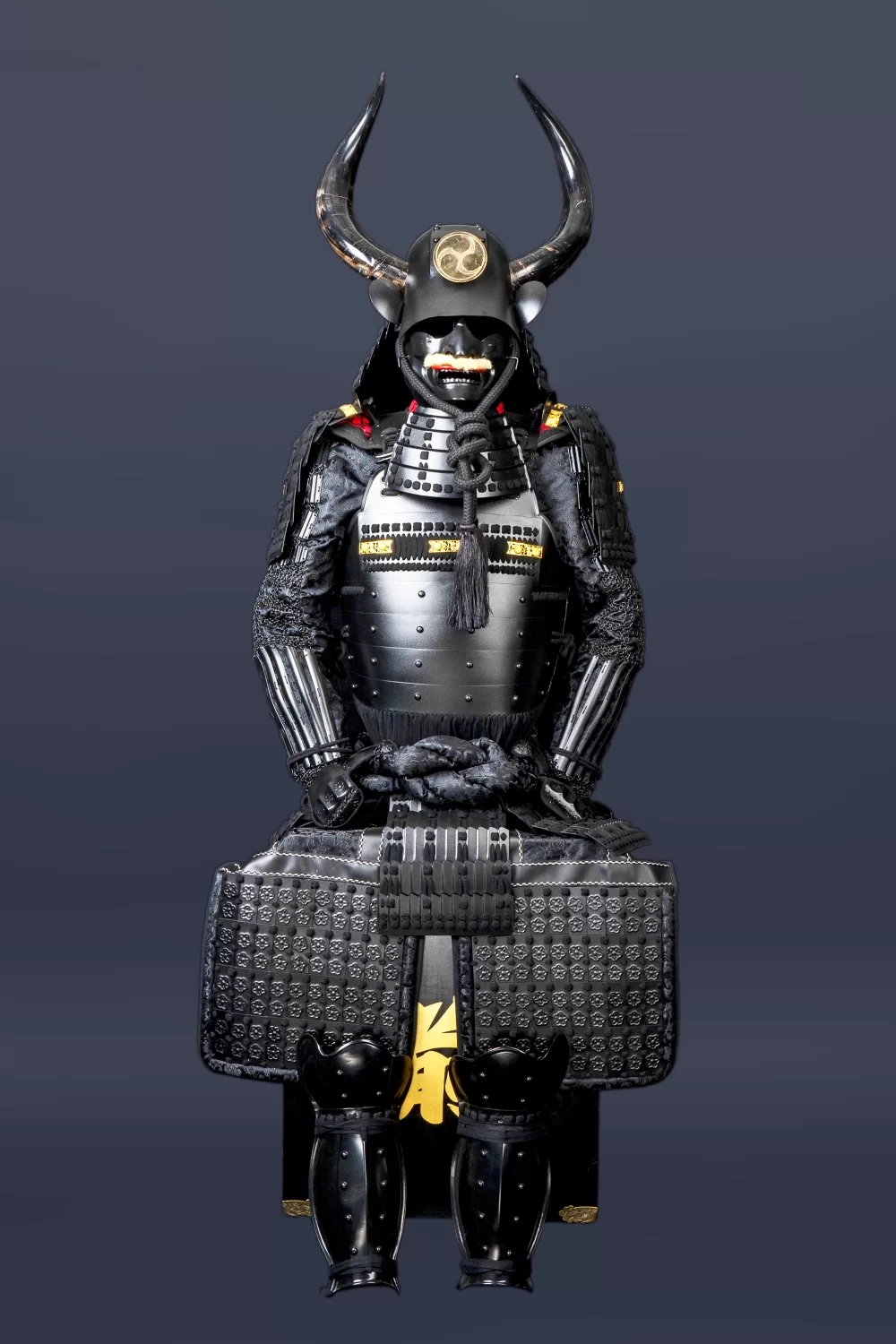 Samurai Armor | Handmade Black Sanada Nobuyuki Clan Japanese