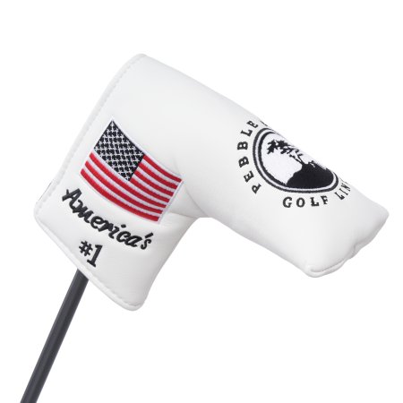 Welcoming Pine Blade Putter Cover - White