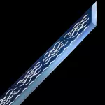 Black Cord Handle Ninjato