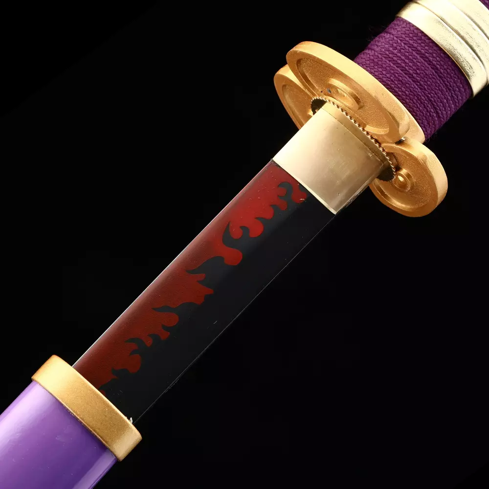 One Piece Swords Roronoa Zoro Enma Hand Forged Carbon Steel Anime Samurai  Katana