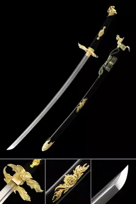 Handmade Anime Katana Demon Slayer Kyojuro Rengoku Nichirin Sword 1045 –  BoxKatana