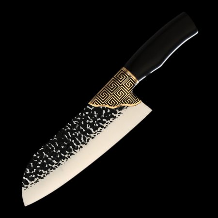 Durable Kitchen Knife With Full Tang Stainless Steel Blade