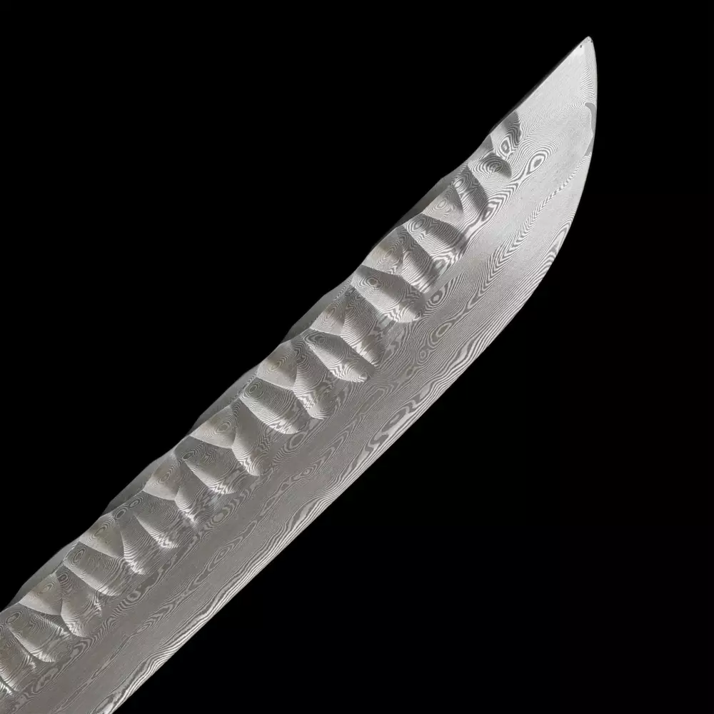 Damascus Katana | Handmade Japanese Katana Sword Pattern