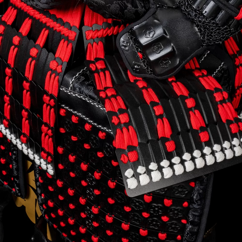 Japanese Samurai Armor | Handmade Black And Red Japanese Samurai