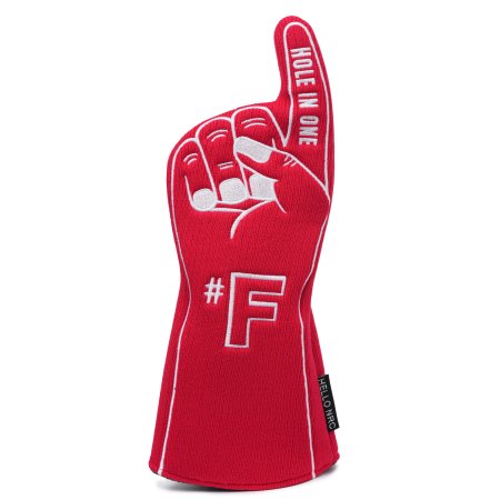 Hand-shaped Driver Headcover - Red