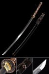 Handmade Real Hamon Japanese Katana Sword Damascus Steel