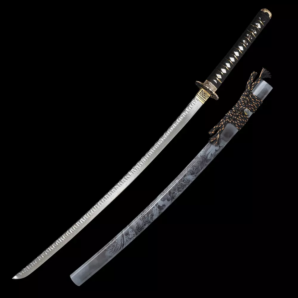 This beautiful handmade katana-style knife is an absolute