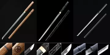 Sasuke Sword  Handmade Grass Cutter Sasuke's Uchiha Sword Of Kusanagi Real  Hamon - Naruto - TrueKatana