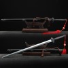 Handmade Black Chinese Lion Theme Damascus Steel Full Tang Chinese Swords