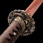 Copper Tsuba Wooden Ninja Swords