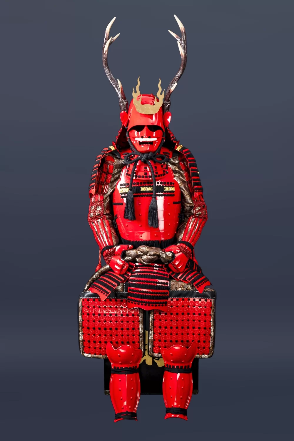 Red Samurai Armor | Handmade Japanese Samurai Armor For