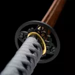 Pu Black Samegawa Wooden Katana Swords