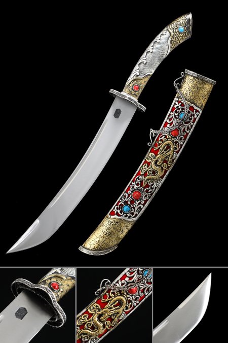 Chinese Tibet Short Sword (雪域藏刀)