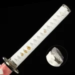 White Crod Handle Katana
