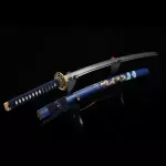 Blue Crod Handle Katana