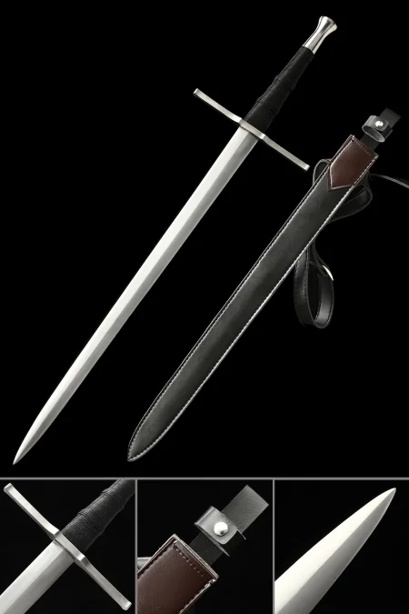 Handmade Medieval Longsword 1090 Carbon Steel Blade