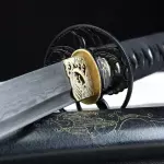 Black Cord Handle Katana