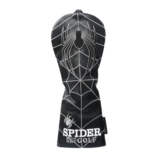 Spider Fairway Wood Headcover - Black