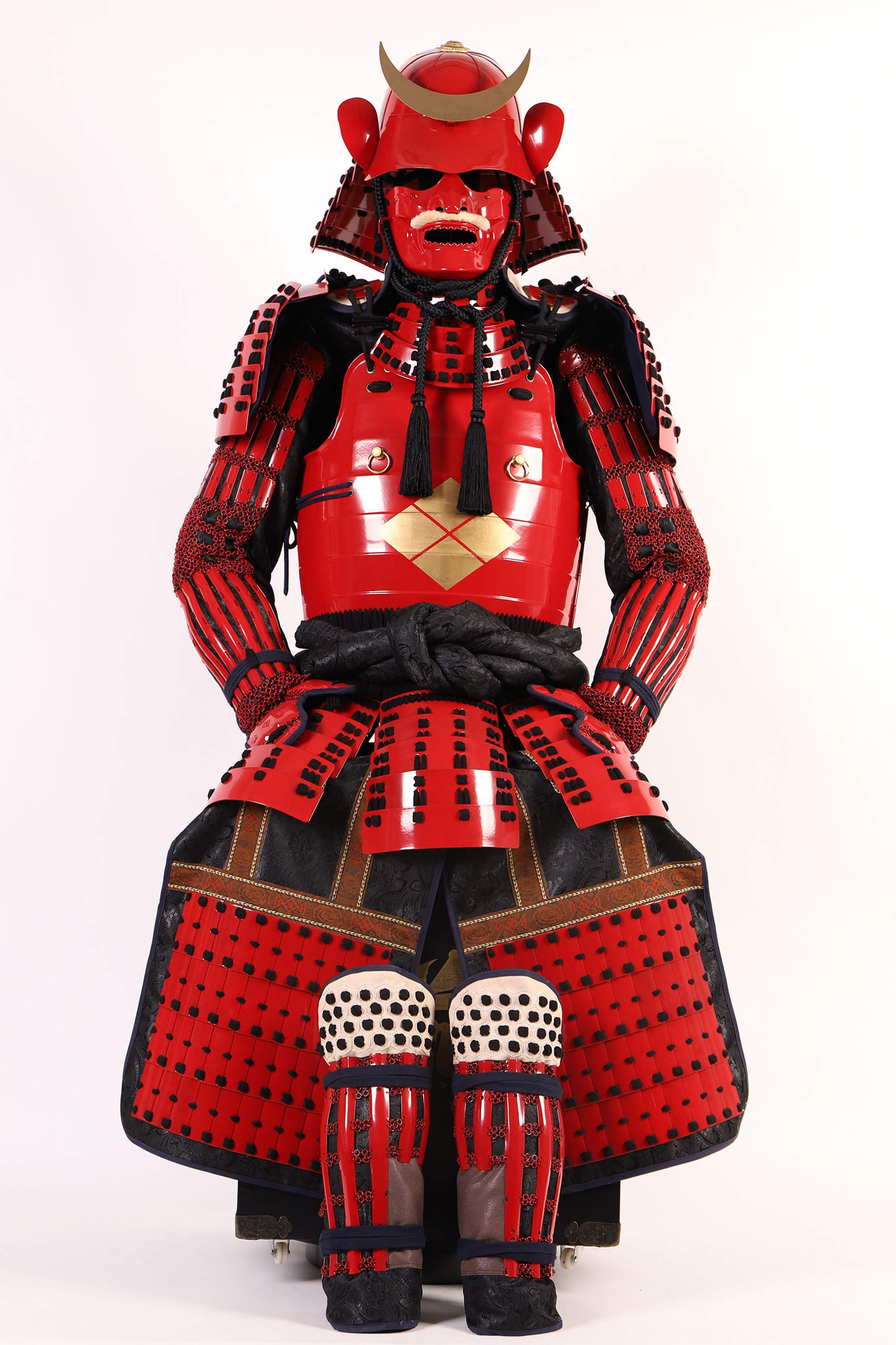 Japanese Armor Handmade Takeda Clan Japanese Samurai Armor With Red Japanese Armor Handmade Takeda Clan Japanese Samurai Armor With Red