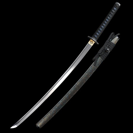 Handmade Full Tang Katana Sword 1095 Carbon Steel With Multi-colored Scabbard