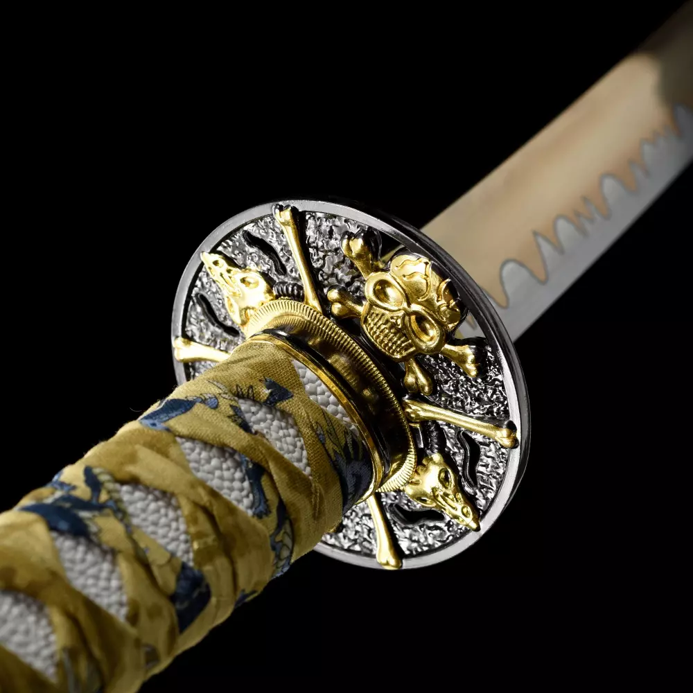 Samurai3 ゴールド All Gold Battle Ready Sharp Japanese Samurai Katana Sword