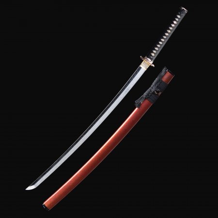 High-performance Japanese Katana Sword 1095 Carbon Steel With Multi-colored Saya