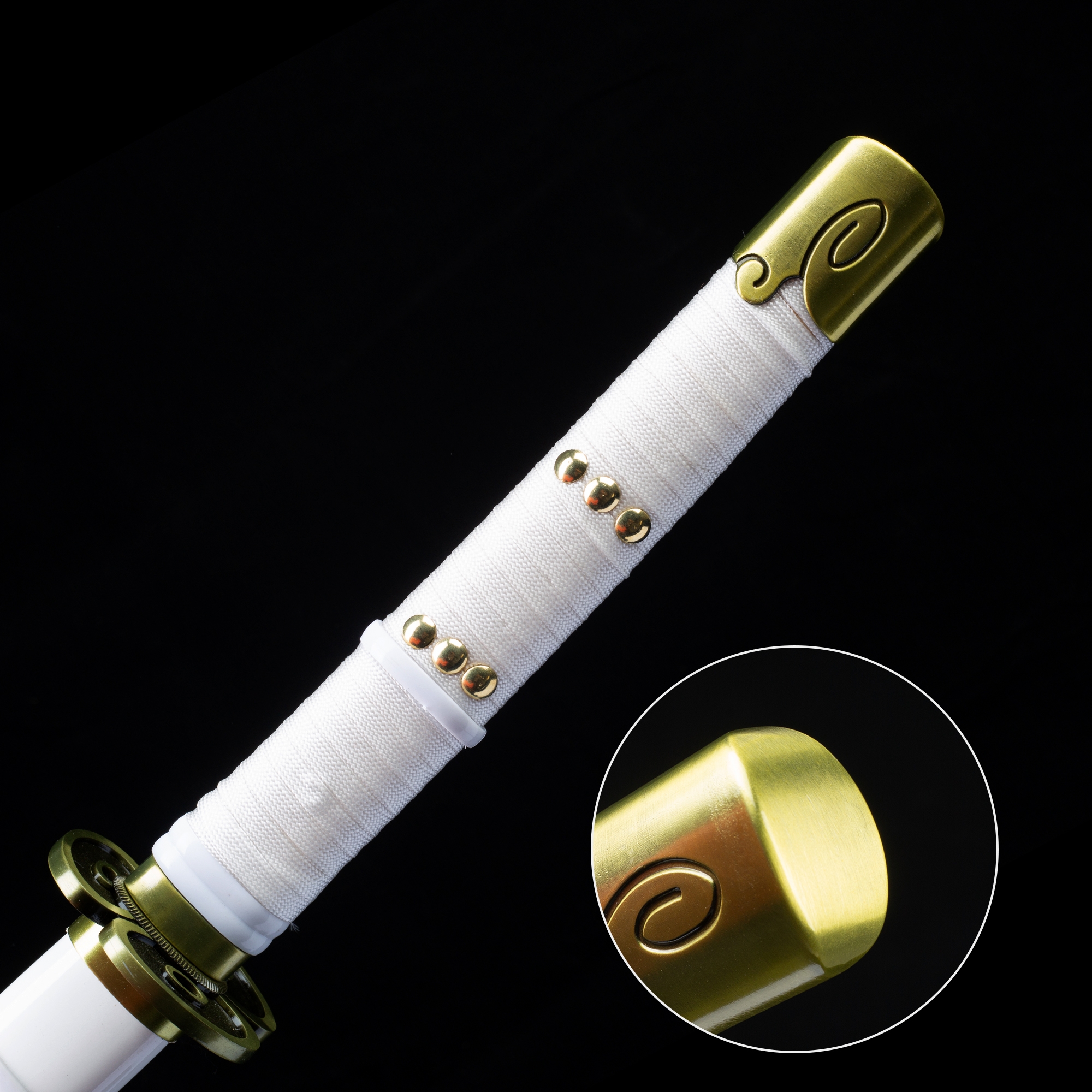White Ame No Habakiri Enma Sword of Roronoa Zoro in $88 (Japanese Steel is  also Available) from One Piece Swords| Japanese Samurai Sword | Type III