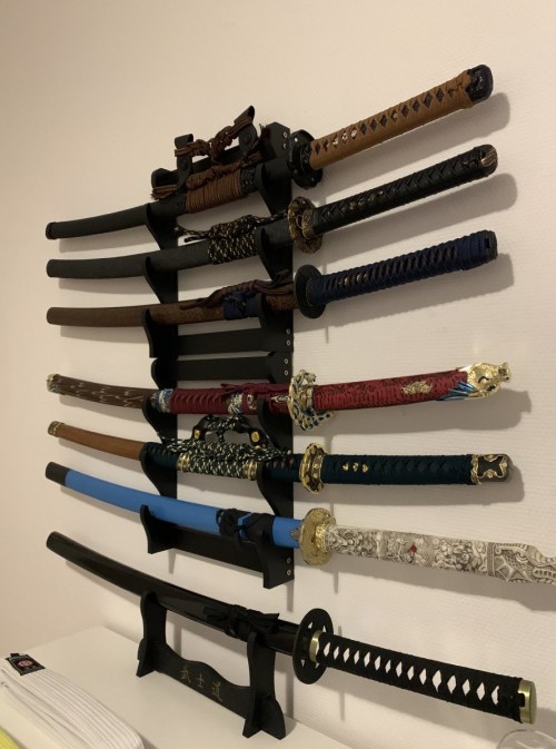 Handmade Japanese Katana Sword High Manganese Steel With Dragon Tsuba