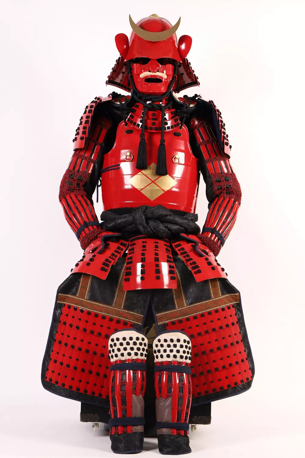 sædvanligt diakritisk dagbog Handmade Takeda Clan Japanese Samurai Armor With Red Suji-helmet, Life Size  Samurai Armor Yoroi - TrueKatana