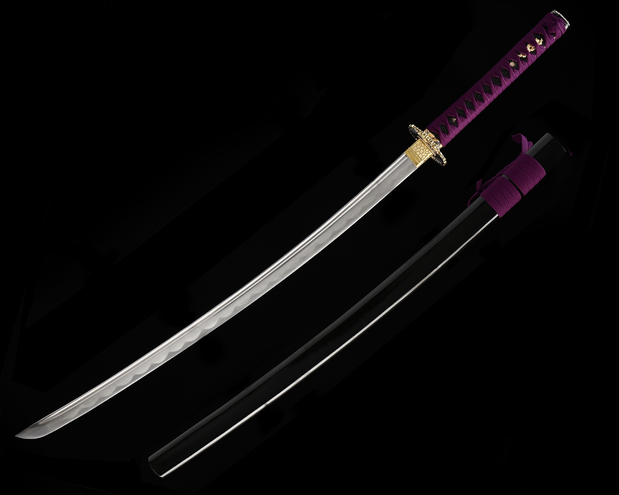 Katana Sword | 1045 Carbon Steel Katana Sword with Golden