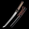 Brown Crod Handle Tanto