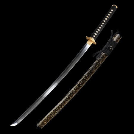 Handmade Japanese Samurai Sword Sanmai Steel Real Hamon