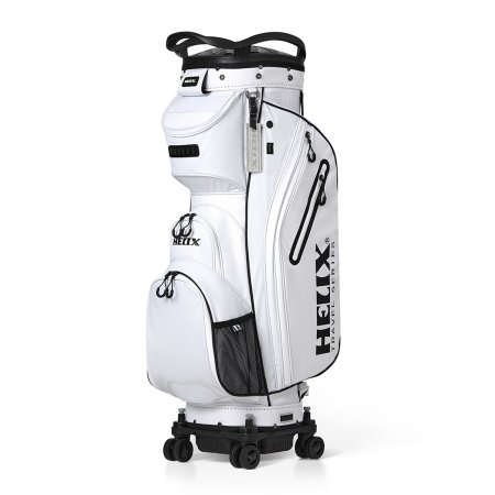 Helix Compact Lite Series Flagship Waterproof Golf Travel Bag - White