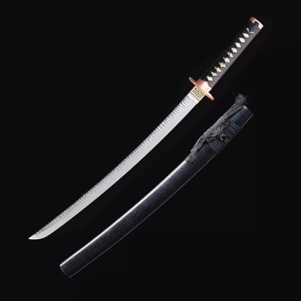 新品 KATANA AW 25-26 women's サイズS The Black Crane Damascus Katana - Atlanta Cutlery Corporation