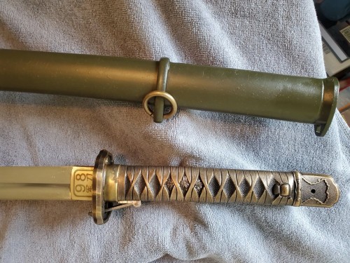 Wwii Japanese Army Type 98 Nco Shin-gunto Sword